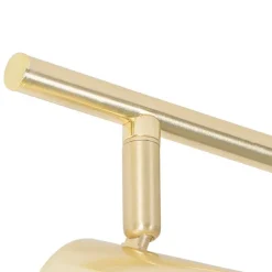 Smart plafondlamp messing verstelbaar incl. 3 Wifi GU10 - Jeana