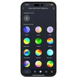 Smart plafondlamp wit 29,5 cm incl. LED RGBW IP54 - Siem