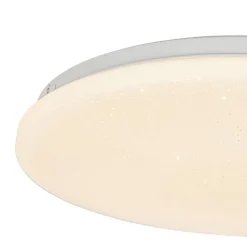 Smart plafondlamp wit 38 cm stereffect incl. LED met afstandsbediening - Extrema