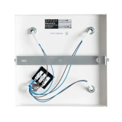 Smart plafondlamp wit vierkant incl. 4 Wifi GU10 - Jeana