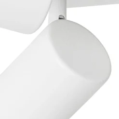 Smart plafondlamp wit vierkant incl. 4 Wifi GU10 - Jeana