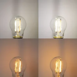 Smart plafondlamp wit zijden 60cm 5-lichts incl. 5 Wifi P45 - Plu