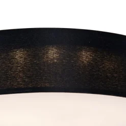 Smart plafondlamp zwart 30cm incl. LED RGB met afstandsbediening - Taiko