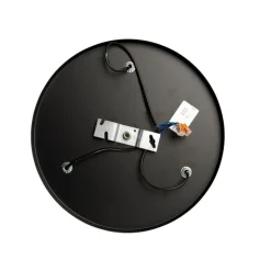 Smart plafondlamp zwart incl. 3 Wifi G95 - Facil