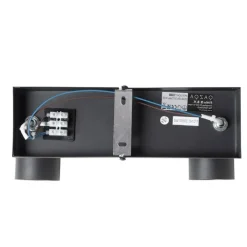 Smart plafondlamp zwart rechthoekig incl. 2 Wifi GU10 - Jeana