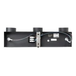 Smart plafondlamp zwart rechthoekig incl. 3 Wifi GU10 - Jeana