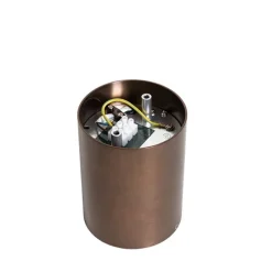 Smart plafondspot donkerbrons draai- en kantelbaar incl. Wifi GU10 50mm - Rondoo Up