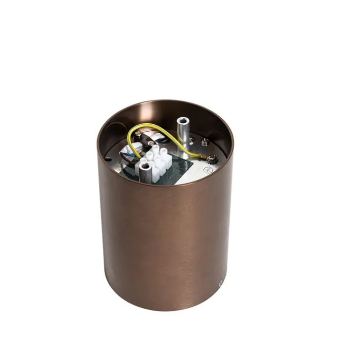 Smart plafondspot donkerbrons draai- en kantelbaar incl. Wifi GU10 50mm - Rondoo Up