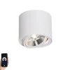 Smart plafondspot wit draai- en kantelbaar incl. Wifi GU10 111mm - Rondoo Up
