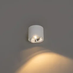 Smart plafondspot wit draai- en kantelbaar incl. Wifi GU10 111mm - Rondoo Up