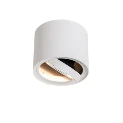Smart plafondspot wit draai- en kantelbaar incl. Wifi GU10 111mm - Rondoo Up