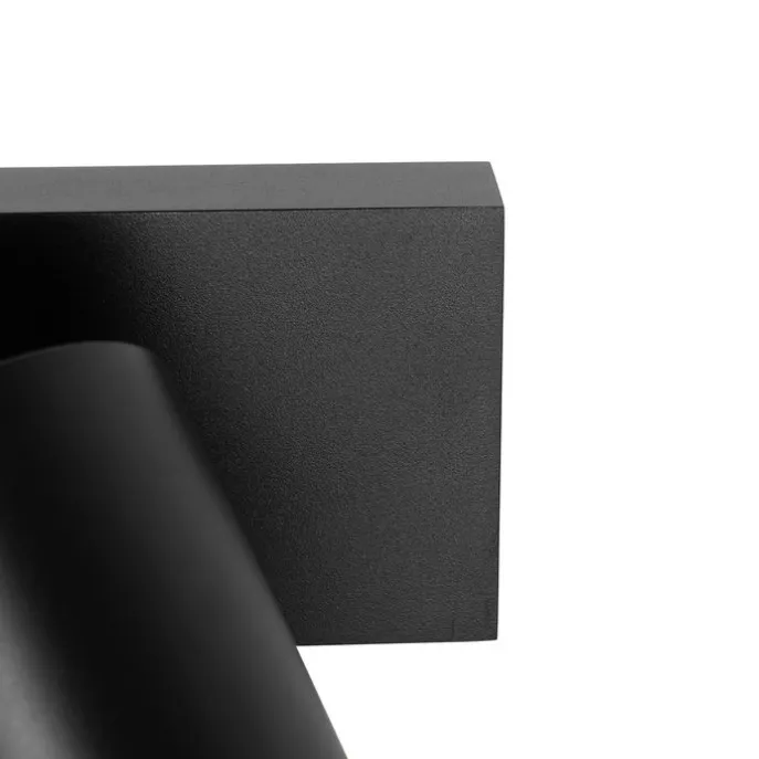 Smart plafondspot zwart verstelbaar 2-lichts incl. 2 Wifi GU10 50mm - Jeana Luxe