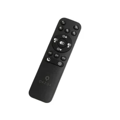 Smart plafondventilator vierkant zwart incl. LED dimbaar - Climo