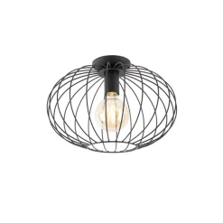 Smart plafonnière zwart incl. Wifi G95 - Margarita