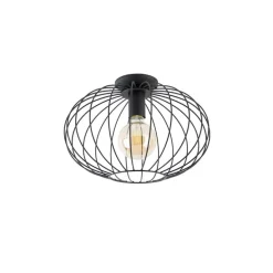 Smart plafonnière zwart incl. Wifi G95 - Margarita