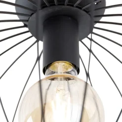 Smart plafonnière zwart incl. Wifi G95 - Margarita