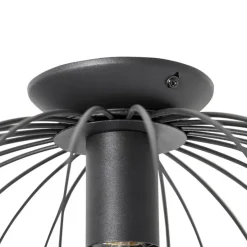 Smart plafonnière zwart incl. Wifi G95 - Margarita