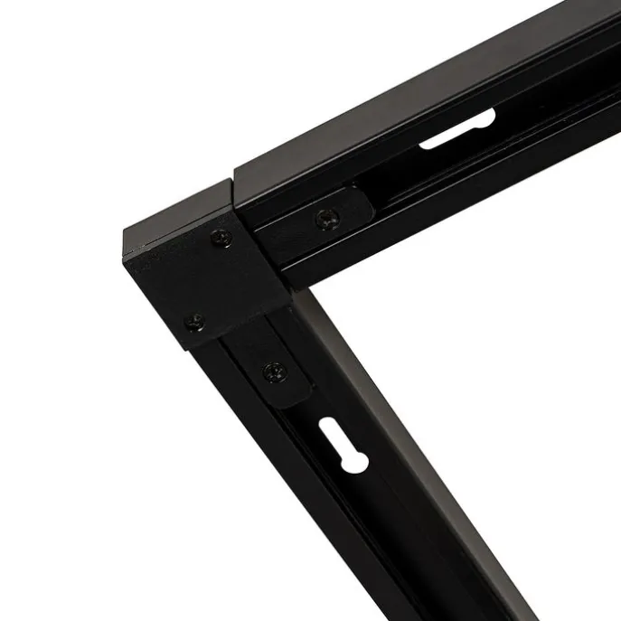 Smart railsysteem met 5 spots zwart goud 1-fase incl. 5 Wifi GU10 50mm - Iconic Jeana