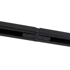 Smart railsysteem met 6 spots zwart 1-fase 200cm - Iconic Jeana