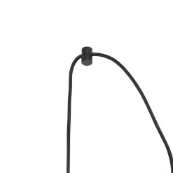 Smart railsysteem zwart 3 spots en hanglamp 1-fase - Iconic Cavalux Jeana