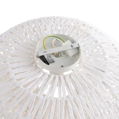 Smart retro plafondlamp wit incl. Wifi A60 - Lina