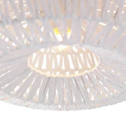 Smart retro plafondlamp wit incl. Wifi A60 - Lina