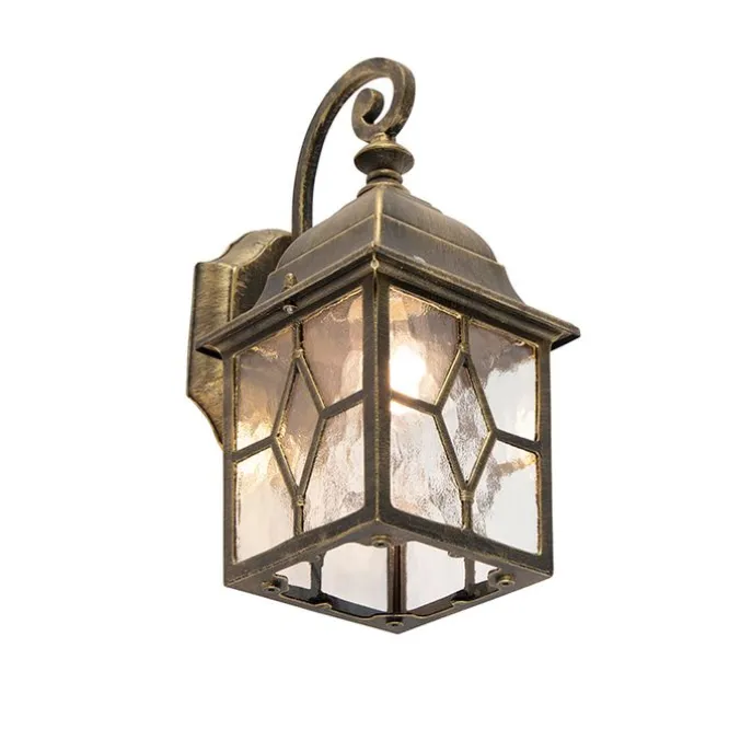 Smart romantische buitenwandlamp brons incl. Wifi A60 - London