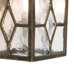 Smart romantische buitenwandlamp brons incl. Wifi A60 - London