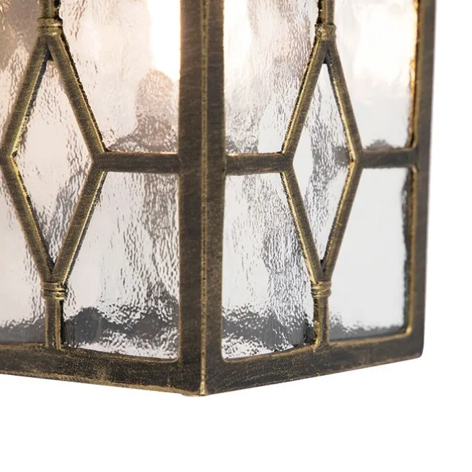 Smart romantische buitenwandlamp brons incl. Wifi A60 - London