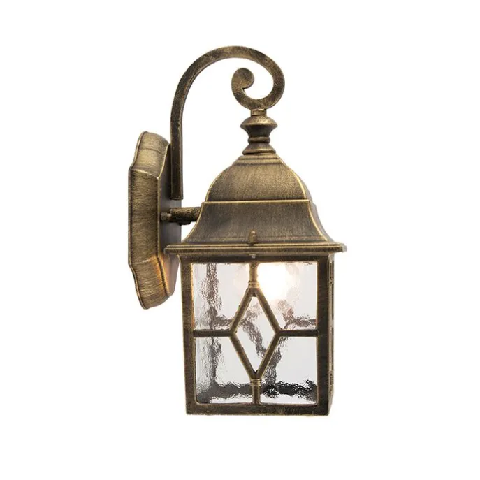 Smart romantische buitenwandlamp brons incl. Wifi A60 - London