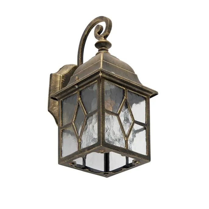 Smart romantische buitenwandlamp brons incl. Wifi A60 - London