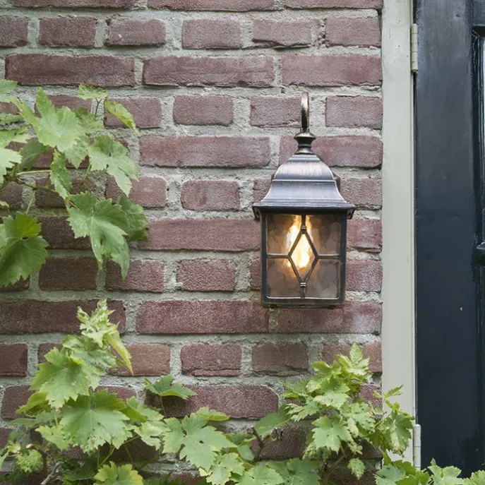 Smart romantische buitenwandlamp brons incl. Wifi A60 - London