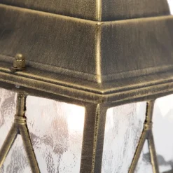 Smart romantische buitenwandlamp brons incl. Wifi A60 - London