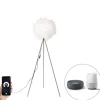 Smart romantische vloerlamp wit incl. Wifi A60 - Feather