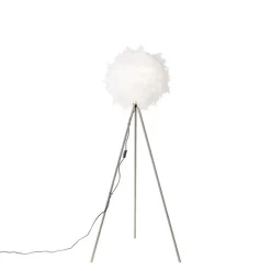 Smart romantische vloerlamp wit incl. Wifi A60 - Feather