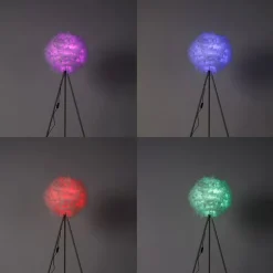 Smart romantische vloerlamp wit incl. Wifi A60 - Feather