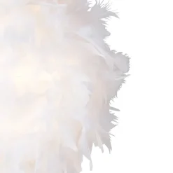 Smart romantische vloerlamp wit incl. Wifi A60 - Feather