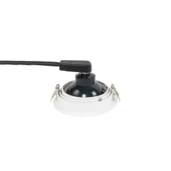 Smart Ronde inbouwspot wit verstelbaar incl. Wifi GU10 111m - Chuck 111