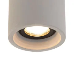 Smart ronde plafondspot beton incl. Wifi GU10 - Deep