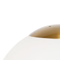 Smart Scandinavische hanglamp opaal glas 40 cm incl. Wifi A60 - Ball 40