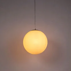 Smart Scandinavische hanglamp opaal glas 50cm incl. Wifi A60 - Ball 50