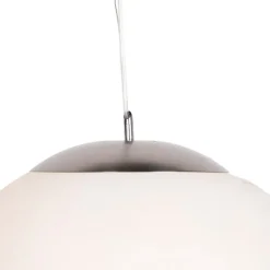 Smart Scandinavische hanglamp opaal glas 50cm incl. Wifi A60 - Ball 50