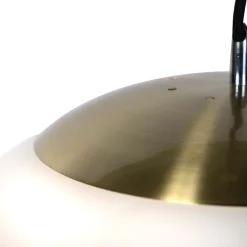 Smart Scandinavische hanglamp opaal glas 50 cm incl. Wifi A60- Ball 50