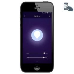 Smart set van 3 E27 RGBW LED lamp A60 9W 800 lm 2200-4000K