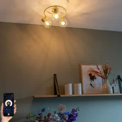 Smart spot messing draai- en kantelbaar incl. 3 Wifi P45 - Mosh