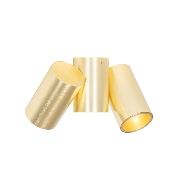 Smart spot messing 2-lichts verstelbaar incl. 2 Wifi GU10 50mm - Michael