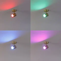 Smart spot messing verstelbaar incl. Wifi GU10 - Jeana