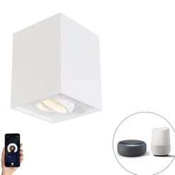 Smart spot wit incl. WiFi GU10 verstelbaar - Quadro 1 Up