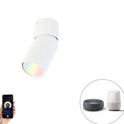 Smart spot wit verstelbaar incl. Wifi GU10 - Falo