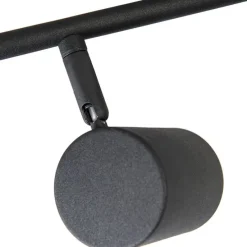 Smart spot zwart kantelbaar incl. 2 WiFi GU10 - Jeana